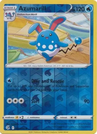 Fusion Strike Azumarill #59/264 reverse holo